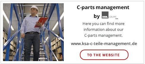 To the website KSA - C-parts management
